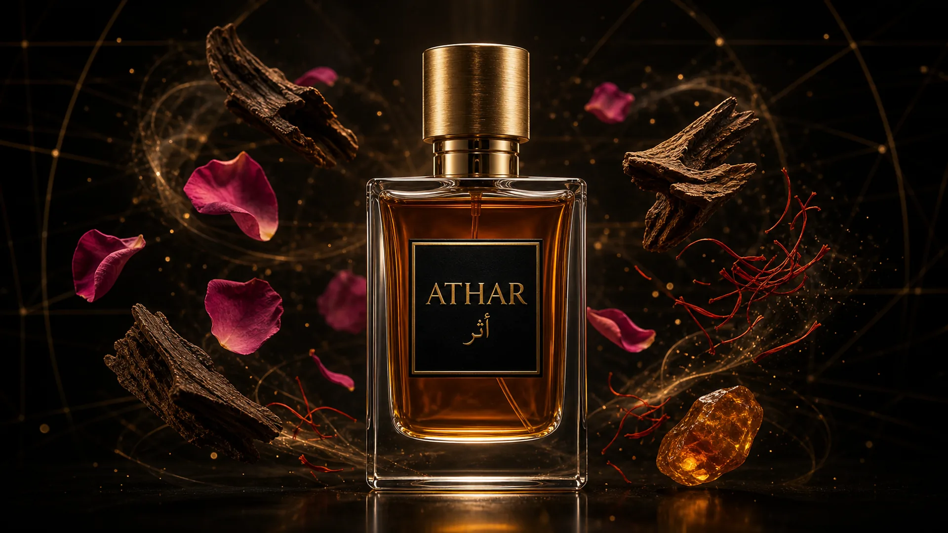 ATHAR / أثر — The Memory of Scent concept direction